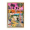 Stupell Industries Modern Tropical Villa Collage Framed Floater Canvas Wall Art Design by Jess Stempel